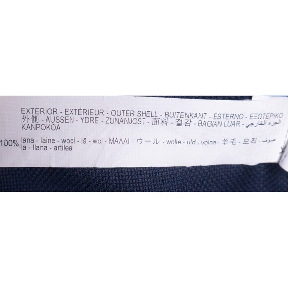 Zara Blazer Mens Sz 40 Solid Blue 3-Button Sport Coat Jacket Blazer WOOL - Picture 14 of 15